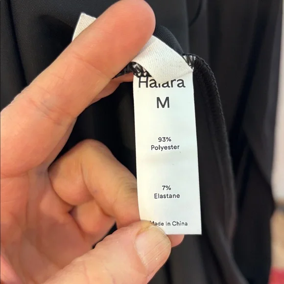 HALARA Black Maxi Dress | Cowl Neck, Open Back, Hidden Slit | Size M - Picture 11 of 11